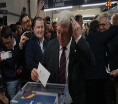 誰會當(dāng)選巴薩新任主席候選人拉波爾塔、豐特已完成投票