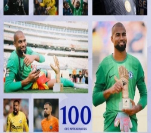 羅伯特桑切斯迎切爾西生涯百場(chǎng)，此前99場(chǎng)取得32場(chǎng)零封共獲2冠