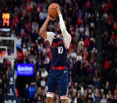 首??！加蘭三分10中5空砍25分3板7助&正負值+17此前快船生涯50