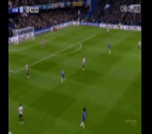 切爾西被打穿！威洛克單刀橫傳，戈登輕松推射空門