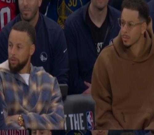 庫里打趣：我和克萊是”水花兄弟“我和賽斯是“康復(fù)兄弟”