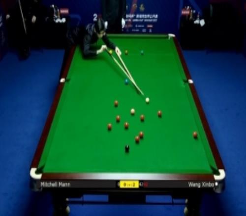 2026斯諾克世界公開賽預(yù)賽輪：王信伯50橫掃米歇爾曼恩晉級