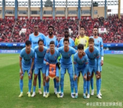 比赛图集，感谢所有支持云南玉昆的球迷朋友们！