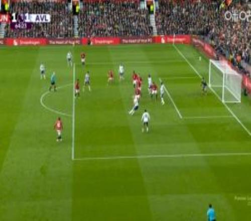 有效！巴克利兜射扳平曼聯(lián)，VAR認(rèn)定越位位置奧納納不構(gòu)成干擾