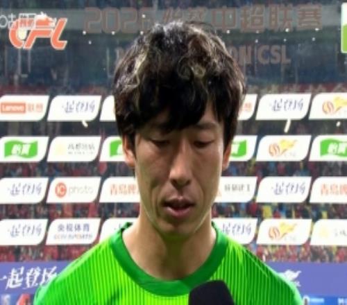 7撲救難救主！牟鵬飛：80分鐘被對(duì)方絕殺，本來(lái)以為能拿分回青島