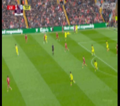 差點(diǎn)擴(kuò)大優(yōu)勢(shì)！利物浦前場(chǎng)搶斷，加克波抽射擊中立柱