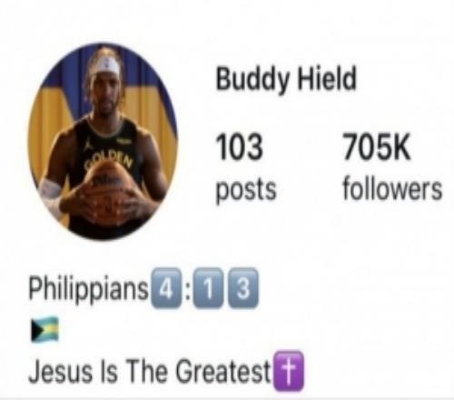 忘了希爾德被勇士交易到老鷹已一個多月IG頭像仍穿勇士球衣