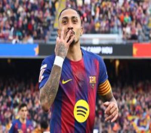 4分領(lǐng)跑！巴薩52塞維4連勝拉菲尼亞戴帽坎塞洛回歸首球+兩造點(diǎn)