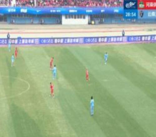 問(wèn)題在哪張宸梁失誤送大禮之前，玉昆外援布爾克停球也較遠(yuǎn)