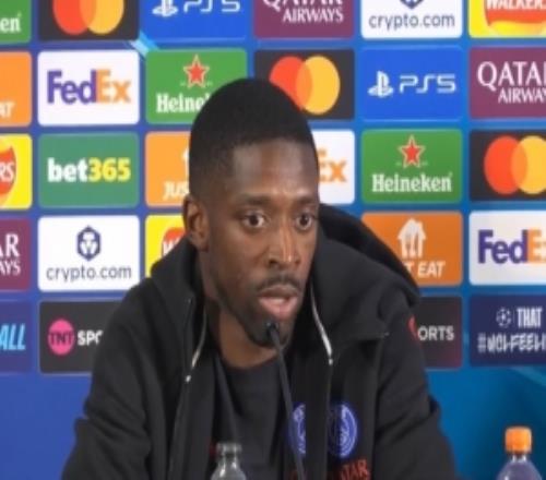 登貝萊：我們有3球優(yōu)勢，但我們會繼續(xù)進攻，不能只守在自己禁區(qū)