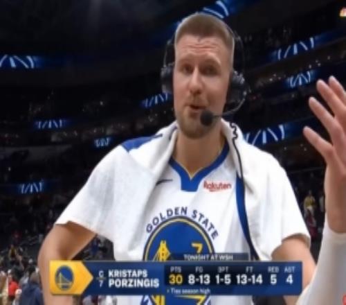 砍勇士生涯新高30分！波津：我本該拿更多分的有好幾個2+1沒進