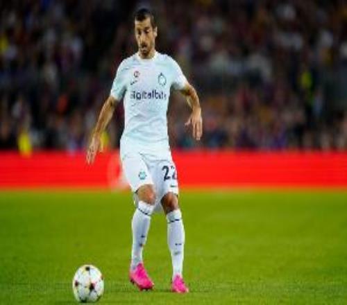 國米官方：姆希塔良左大腿肌肉拉傷，將在幾天內接受進一步評估