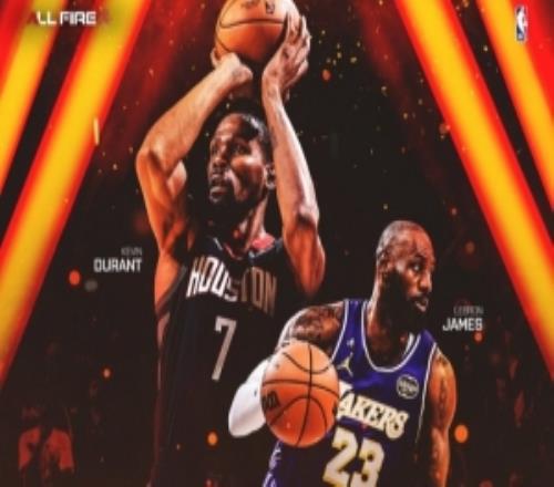 傳奇對(duì)決！火箭官方：詹杜成為NBA交手總得分最高二人組