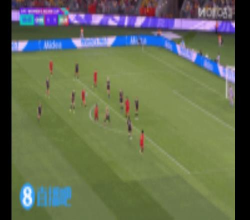 中國女足12再度落后！彭詩夢出擊被科爾晃過，后者打空門得手