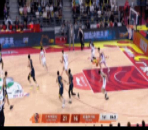 還是差了一點！阿不都沙拉木一條龍壓哨上籃可惜超時不算