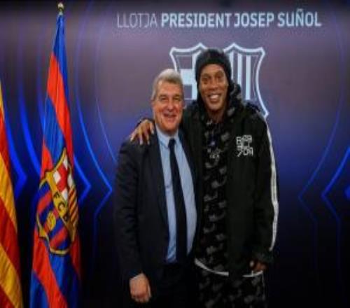 不忘知遇之恩！小羅社媒祝賀拉波爾塔連任：恭喜您，主席