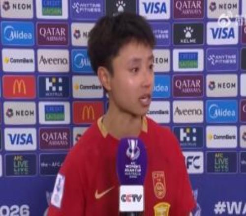 張琳艷賽后落淚：因為霜姐踢不了很想和大家進決賽，還是有遺憾