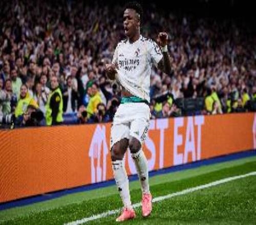 維尼修斯面對曼城直接參與7球，歐冠面對所有對手并列最多