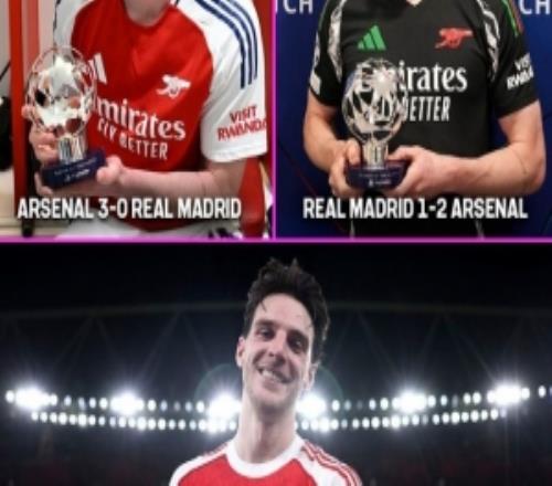 賴斯在近三次槍手取勝的歐冠淘汰賽均是全場(chǎng)最佳，此前為兩戰(zhàn)皇馬