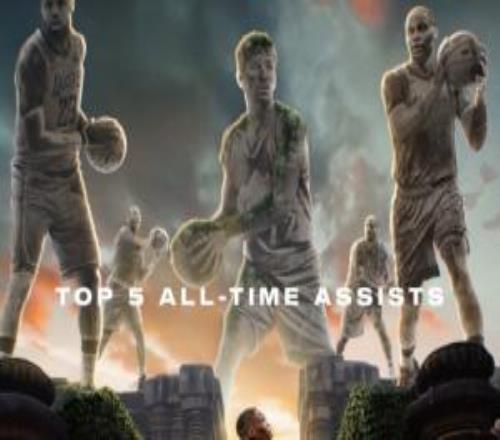 步入眾神殿威少總助攻連超馬克杰克遜&納什兩人升至歷史第5