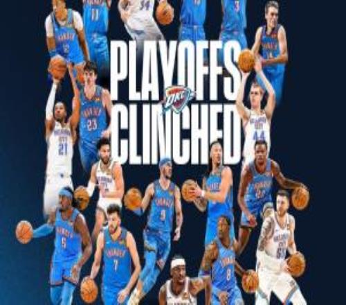 聯(lián)盟第一支！雷霆提前13場鎖定季后賽！