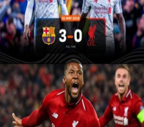 歐冠淘汰賽，英超球隊僅利物浦在首回合3球落后情況下實現(xiàn)翻盤