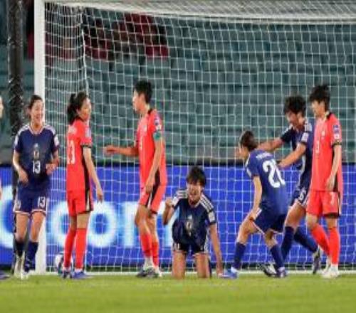 日本女足41韩国女足进决赛战澳洲女足赛事5战全胜进28球丢1球