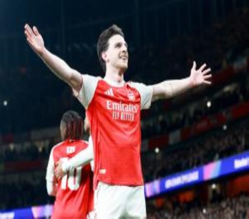 晉級(jí)八強(qiáng)！阿森納20總比分31藥廠埃澤超級(jí)世界波賴斯遠(yuǎn)射破門