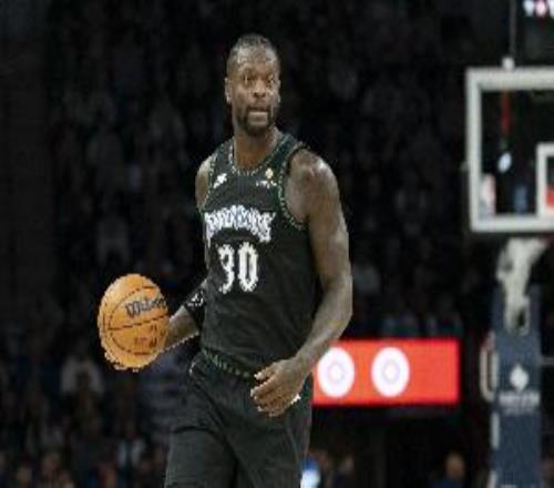 還是挺穩(wěn)的！蘭德爾半場9中5拿到13分另有4板1助1斷&三分2中1