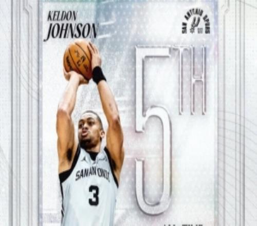 凱爾登約翰遜三分數(shù)662超鮑文升至隊史第五第四是瓦塞爾