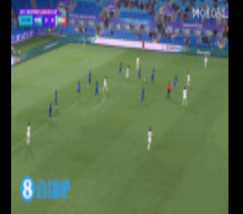 朝鮮女足10領(lǐng)先中國臺北女足，朝鮮女足12號洪成玉破門