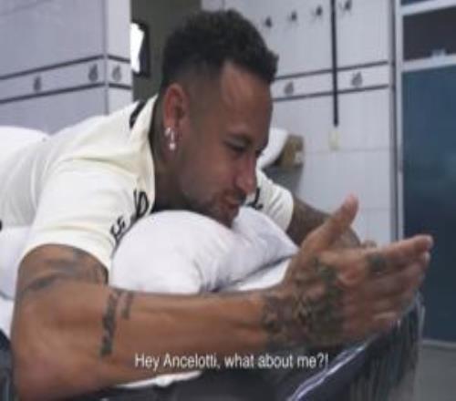 得知無緣巴西隊(duì)名單，內(nèi)馬爾：嘿，安切洛蒂，那我呢