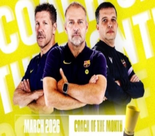 西甲3月最佳教練候選：西蒙尼、弗里克、路易斯卡斯特羅