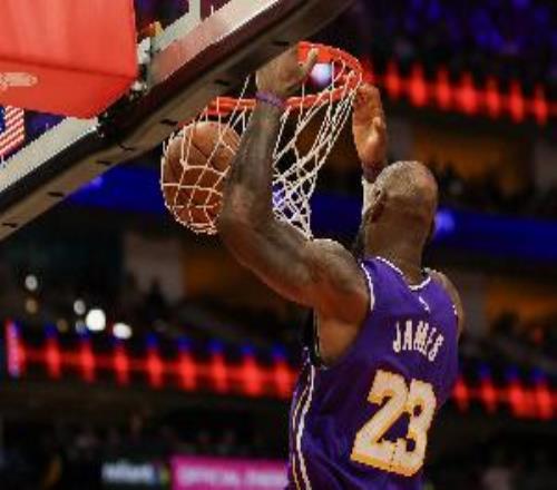 本赛季场均快攻得分Top5：41岁詹姆斯5.8分领跑马克西第2