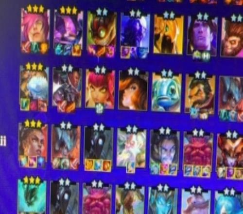 希然分享云頂之弈戰(zhàn)績：那說啥了三星錘石可以被任何人爆殺