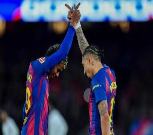 拉菲尼亞：誰主罰點(diǎn)球取決于當(dāng)晚的信心，亞馬爾說他很想主罰