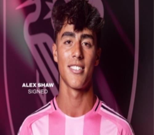 官方：邁阿密國際與17歲中場(chǎng)亞歷山大肖簽署職業(yè)合同