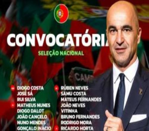 葡萄牙主帥：格雷羅主動要求不踢歐國聯(lián)，因此不在世界杯候選中