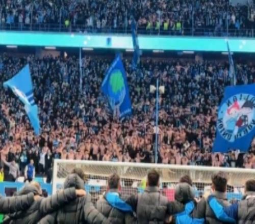 山呼海嘯氛圍不輸五大聯賽！大連英博上演震撼謝場