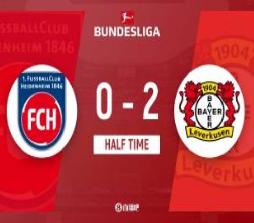 半場蒂爾曼包抄破門?？祟^球建功勒沃庫森20領先海登海姆