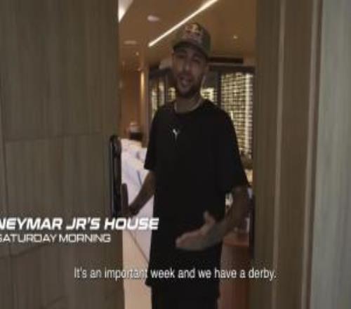 內(nèi)馬爾Vlog曬奢華生活：豪宅超跑、梅羅球衣收藏、私人按摩室...