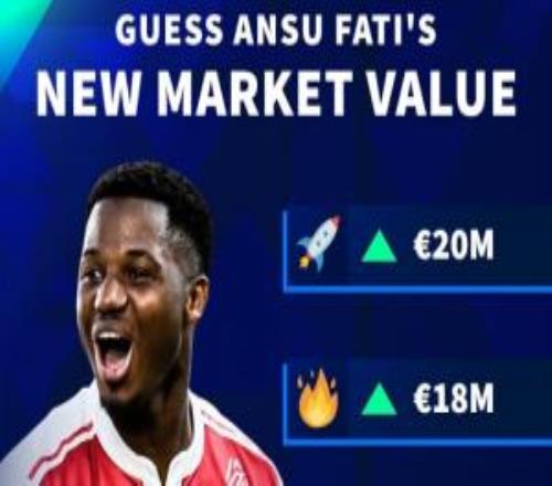 17歲時身價8000萬！德轉(zhuǎn)預(yù)熱法蒂身價將上漲，最高漲至2000萬歐