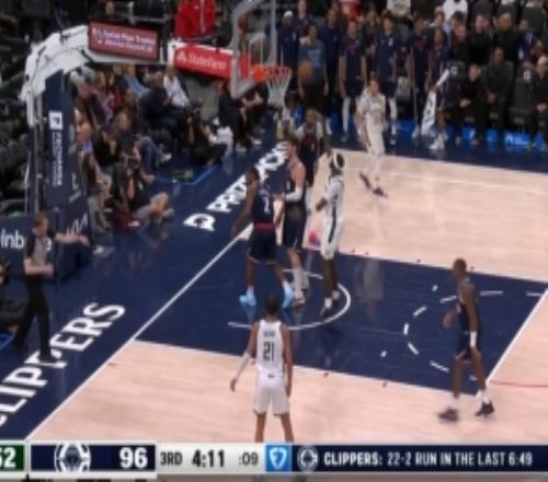 花得不能再花了！大洛弧頂加長三分再進(jìn)快船不到7分鐘轟222！