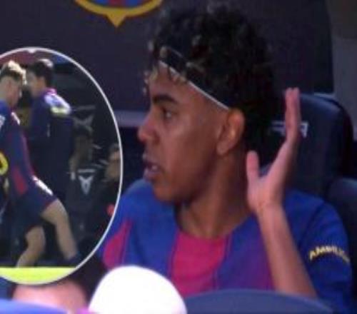 非常不滿！亞馬爾被換下后不斷抱怨：總是針對(duì)我，永遠(yuǎn)都是我