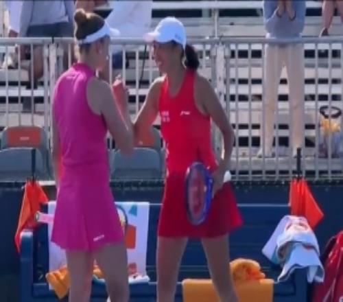 張帥梅爾滕斯組合20取勝，晉級WTA1000邁阿密雙打8強(qiáng)