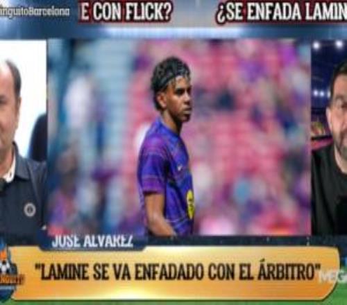 六台独家：亚马尔被换下不满与弗里克无关，他生气的是裁判判罚