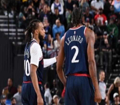 小卡或战老东家！ESPN明日胜率预测：快船为62.3%猛龙37.7%