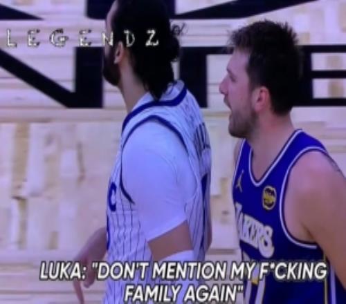 激烈互喷！唇语解读：东契奇举报比塔泽别TM提我家人我干死你！