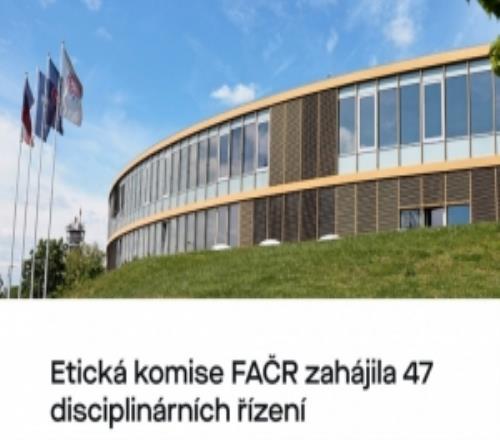 官方：捷克足協(xié)調(diào)查47起賄賂、操縱比賽行為，并啟動紀(jì)律處分程序