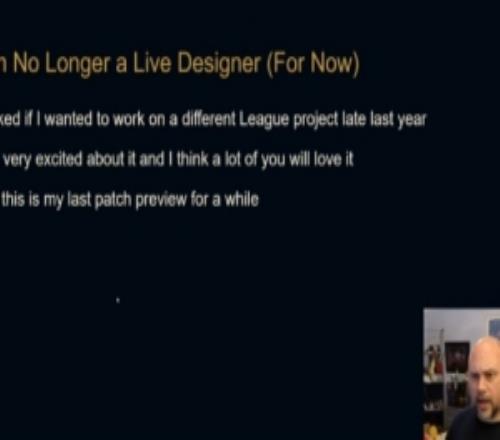 設(shè)計師Phreak宣布暫時離開平衡團隊：參與另一個LOL相關(guān)項目工作